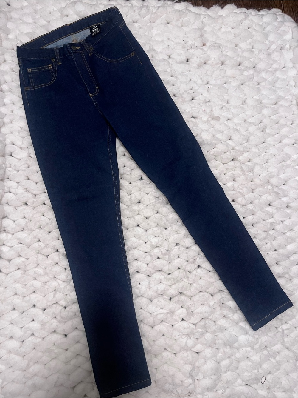 Women's High-Rise Skinny Jeans in Dark Navy